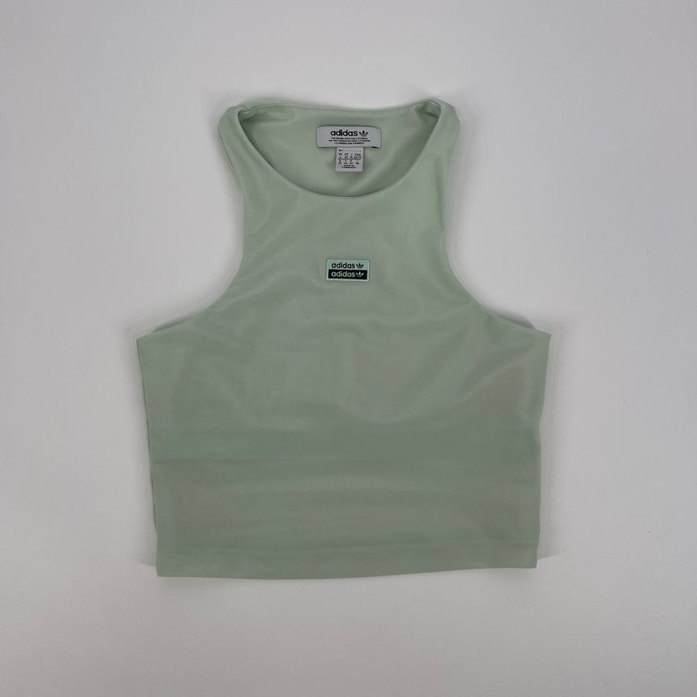 Adidas Cropped Green Tank